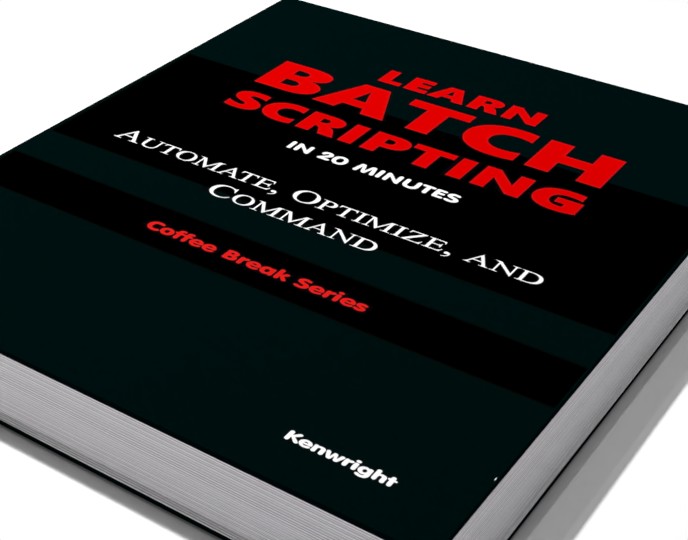 Learn Batch Scripting in 20 Minutes (Coffee Break Series)  (Paperback) preview